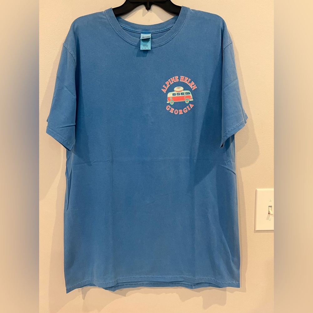 Gildan Ultra Cotton Sky Blue Helen Georgia Tee